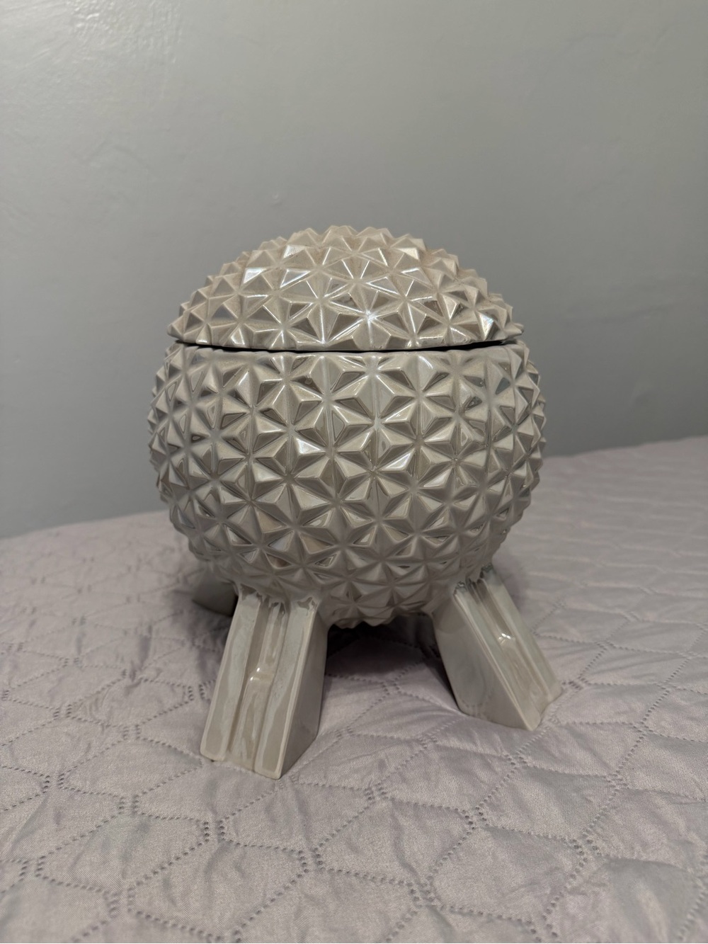 Disney Epcot Ball Cookie Jar - Ceramic